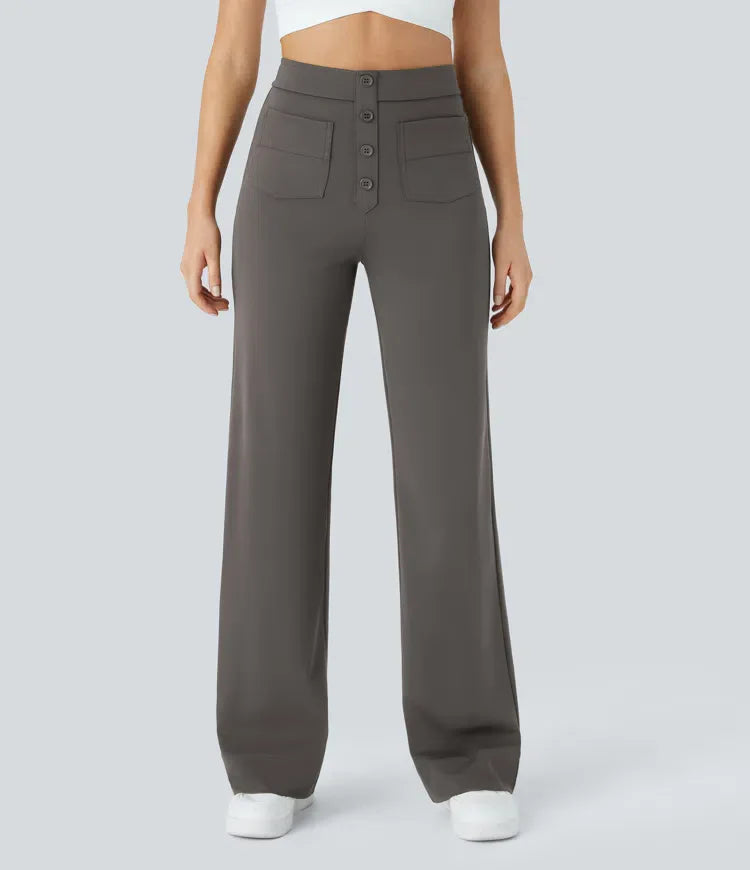Naomi | Elastische &amp; Comfortabele Broek Met Hoge Taille | 1+1 Free