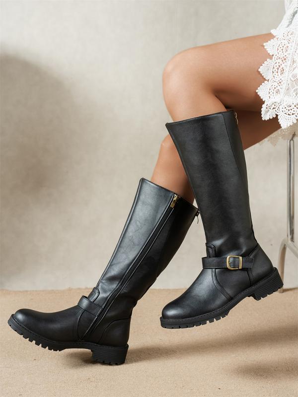 ELSIÉ | Elegante Damenstiefel mit niedrigem Absatz