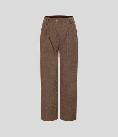 Annette | Comfortabele Broek Met Middelhoge Taille, Ritssluiting En Zijzakken