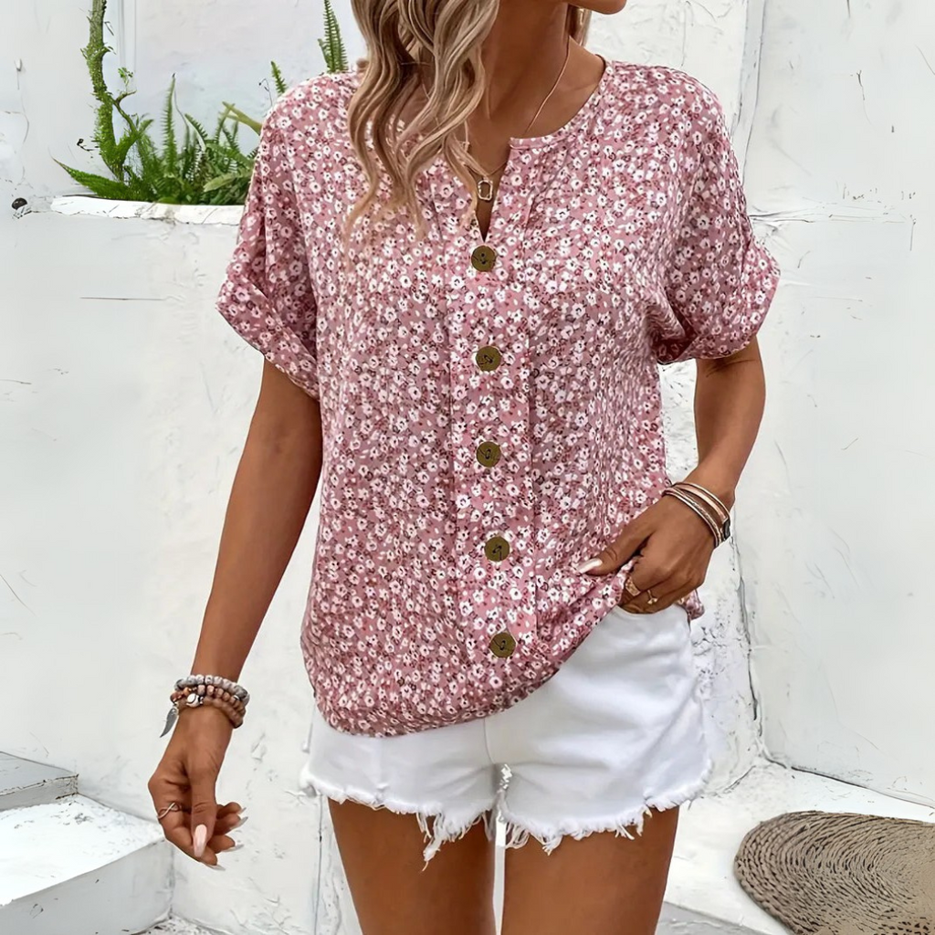 Joke™ | Stylish summer blouse with buttons