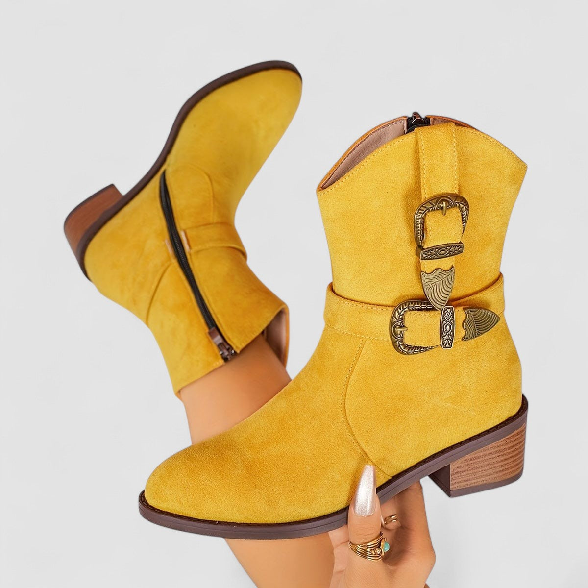 Bottes orthopédiques western Rosa™