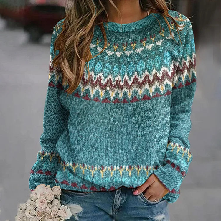 Sabine - Bequemer Eleganter Pullover 
