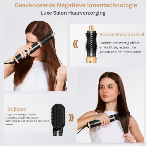 Airella™  5-in-1 Hair Styler – salonhaar in 10 minuten