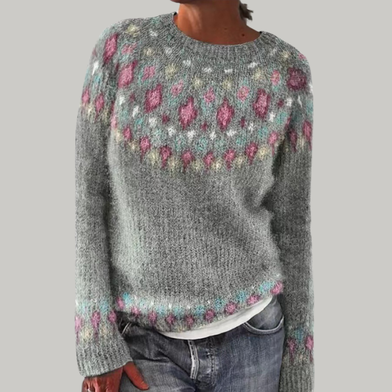 Candace | Pull en maille à motifs