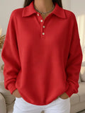 Ava | Pull polo en maille douce