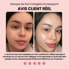Masque de nuit enveloppant au collagène 