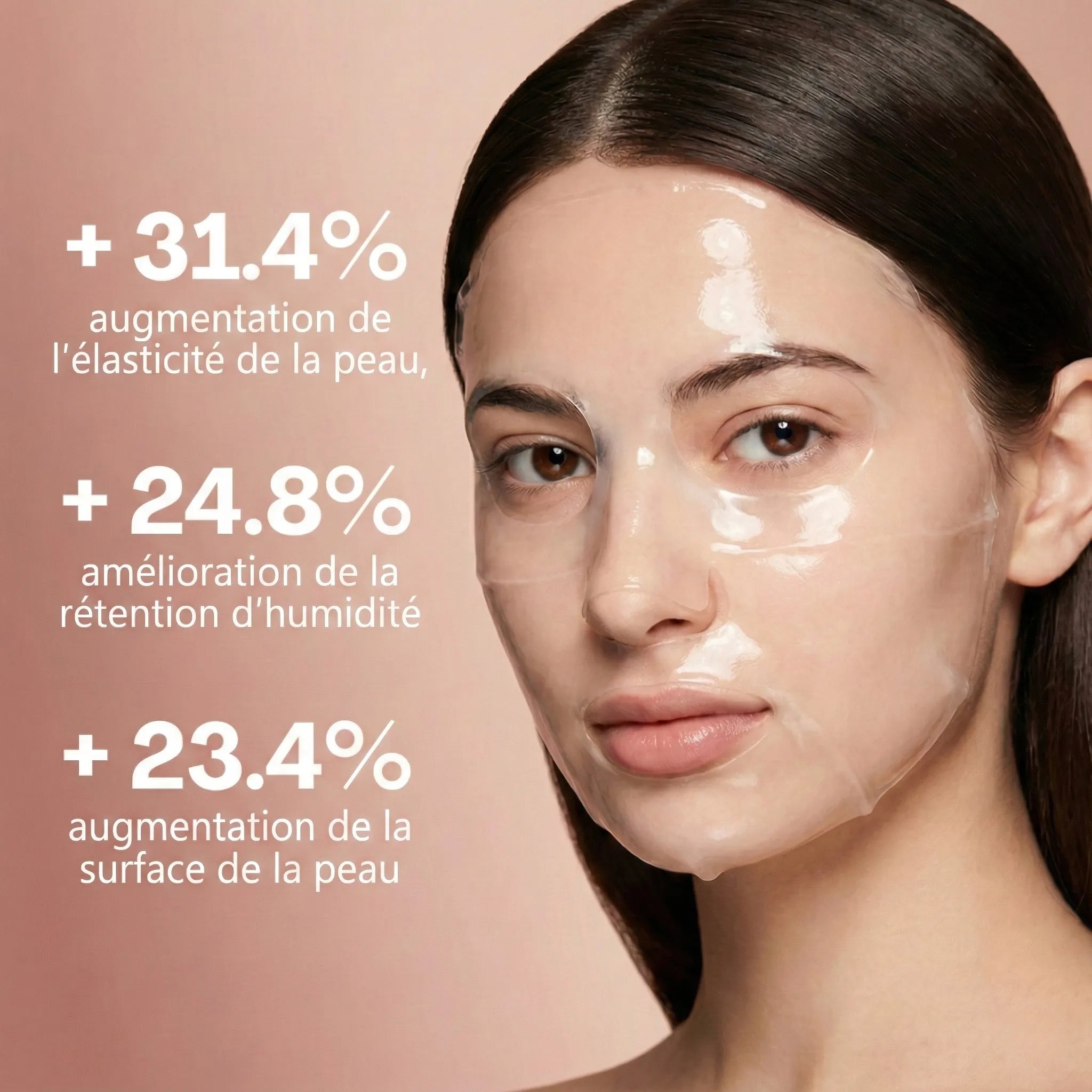 Masque de nuit enveloppant au collagène 