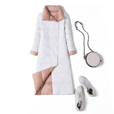 Charlotte | Reversible Slim-Fit Down Coat for Winter
