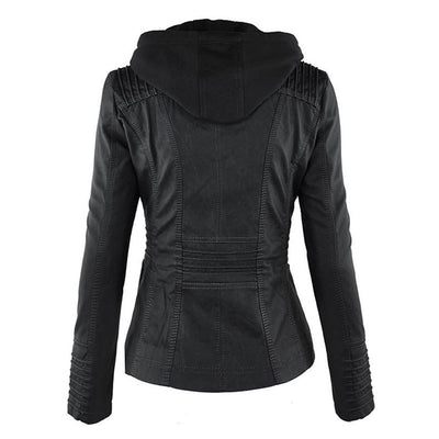 Monika™ | Robuste und elegante Lederjacke 