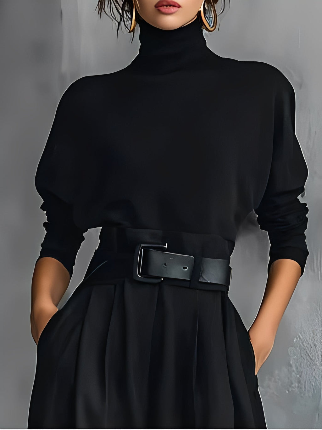 Maria | Ensemble col roulé 