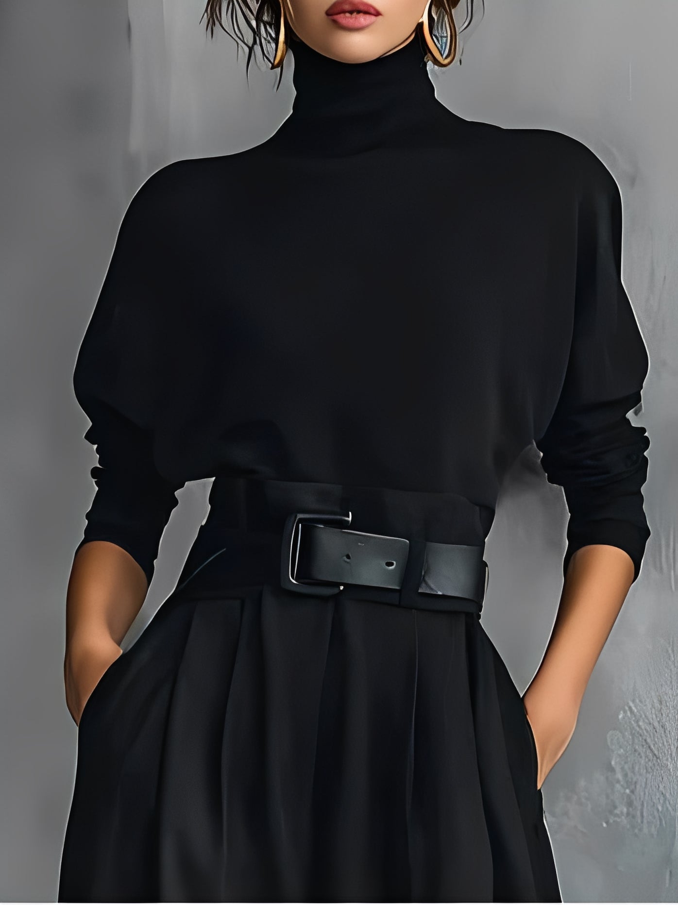 Maria | Ensemble col roulé 