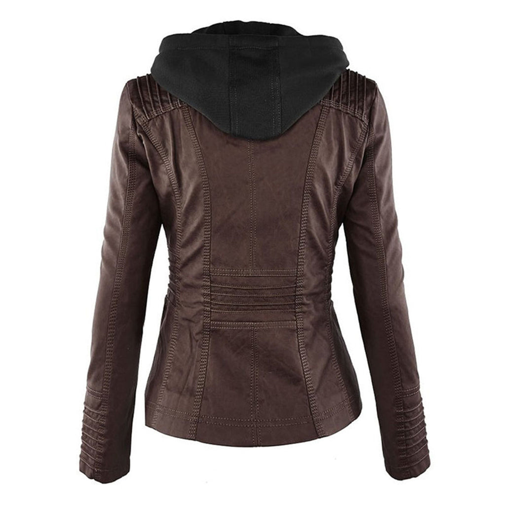 Monika™ | Robuste und elegante Lederjacke 