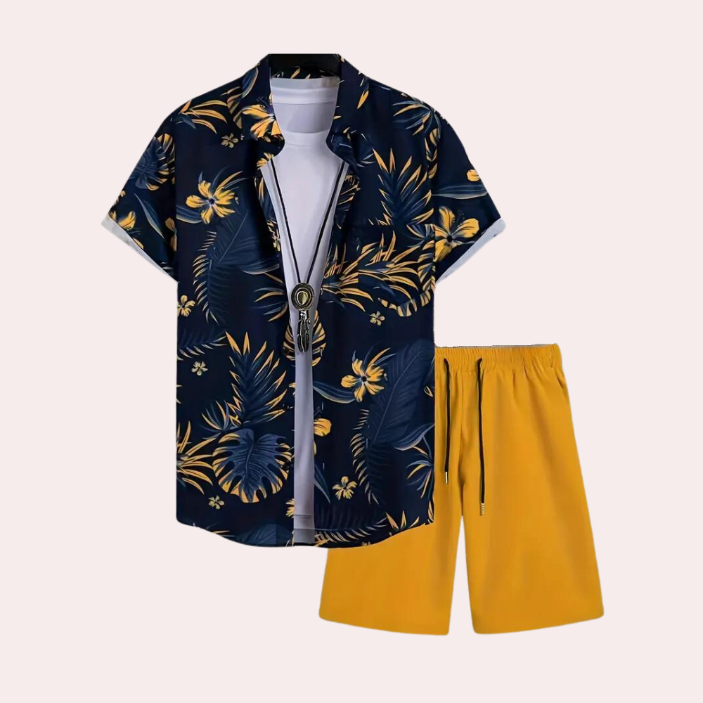 Spencer - Ensemble de vêtements de nuit en tweedelige pour hommes pour le sommeil