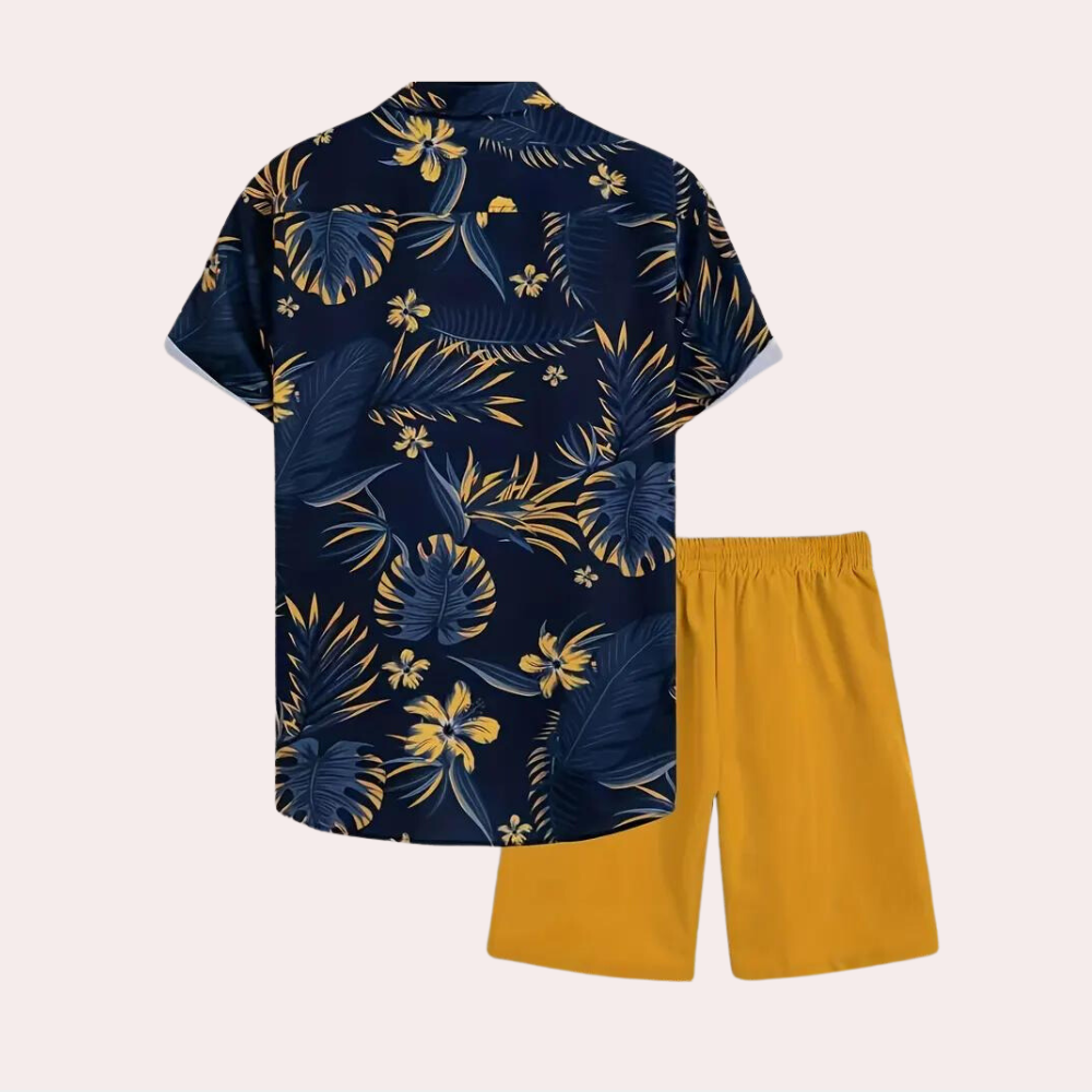 Spencer - Ensemble de vêtements de nuit en tweedelige pour hommes pour le sommeil