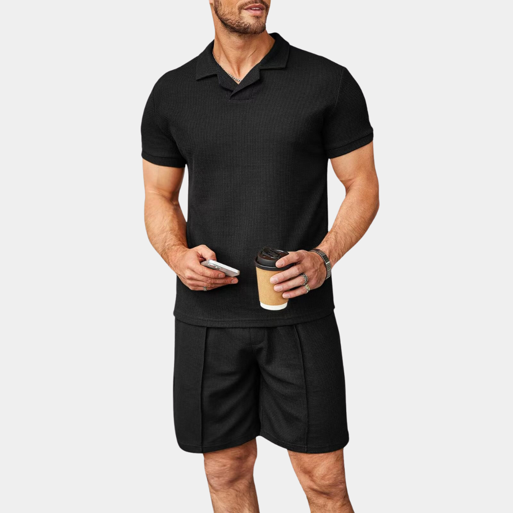 Gabin - Casual tweedelige zomerkleding voor mannen - Perfect voor de lente en zomer