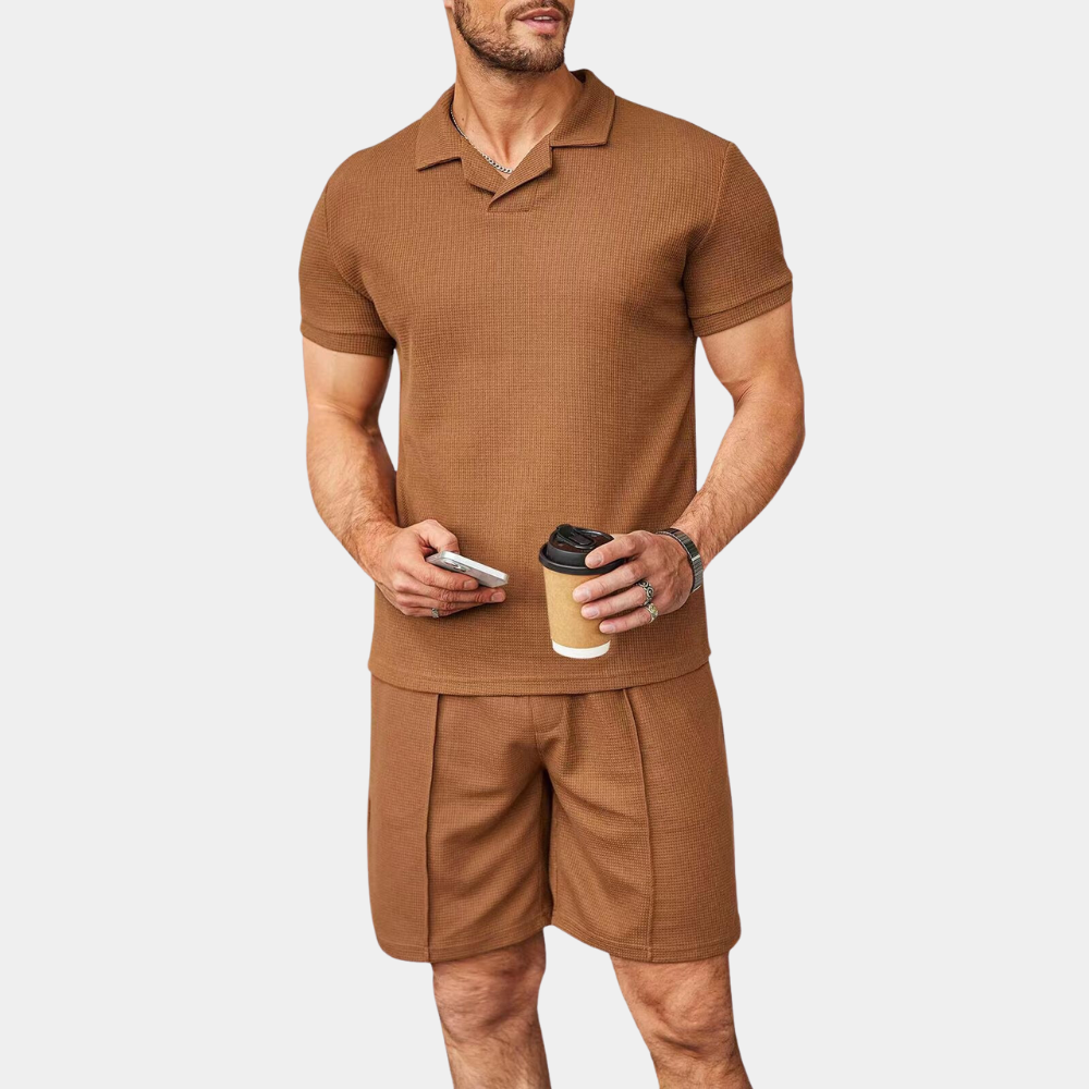 Gabin - Casual tweedelige zomerkleding voor mannen - Perfect voor de lente en zomer