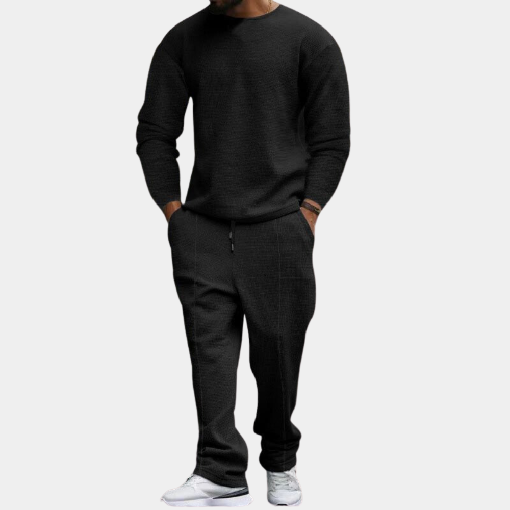 Larue - Comfortabele hommes tweedelige zomerset