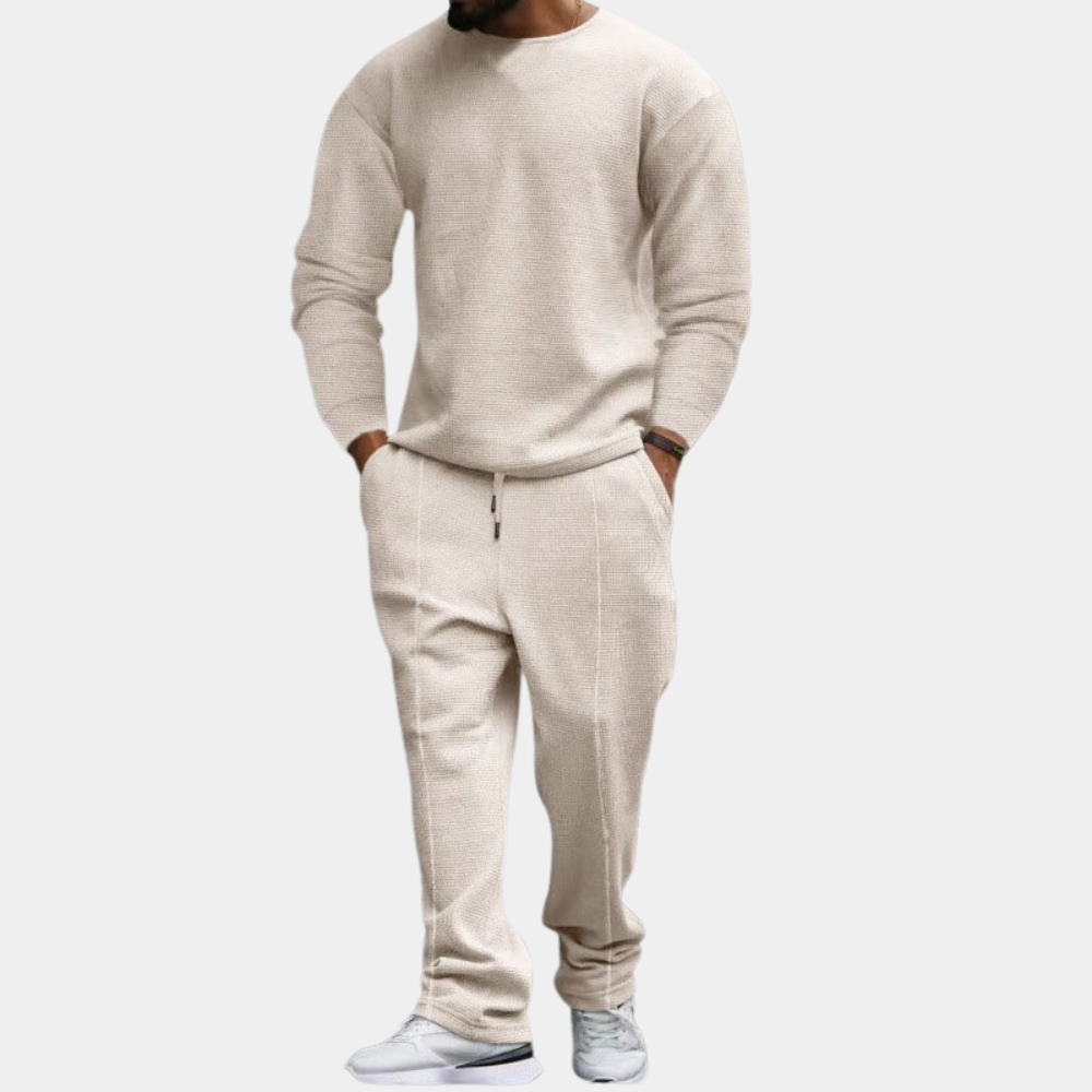 Larue - Comfortabele hommes tweedelige zomerset