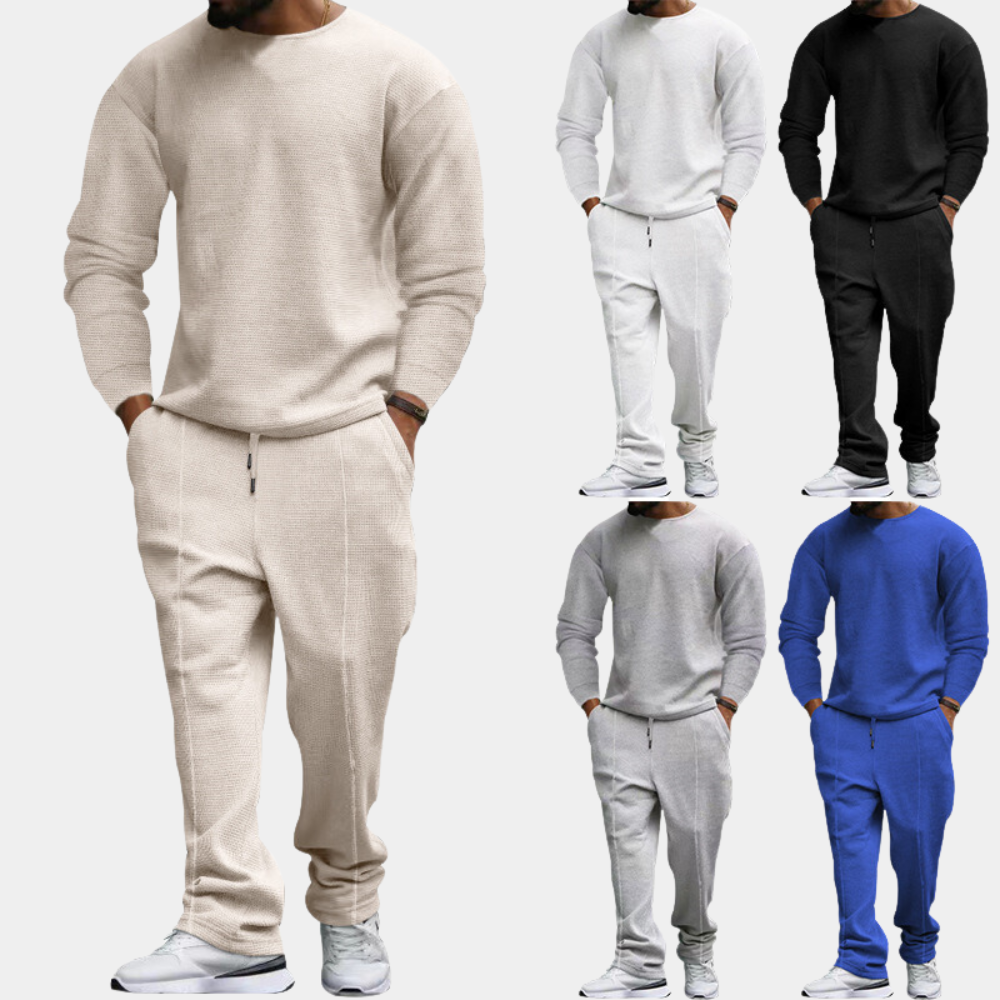 Larue - Comfortabele hommes tweedelige zomerset