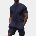 Sandro - Casual effen herenset voor de zomer