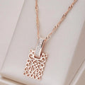 Collier mandala doré élégant