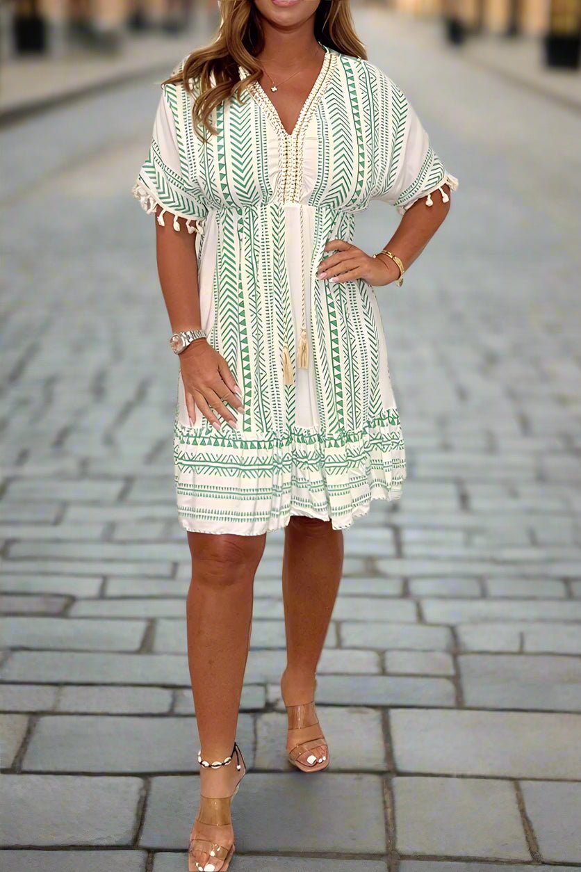 Magdalena | Robe imprimée chic