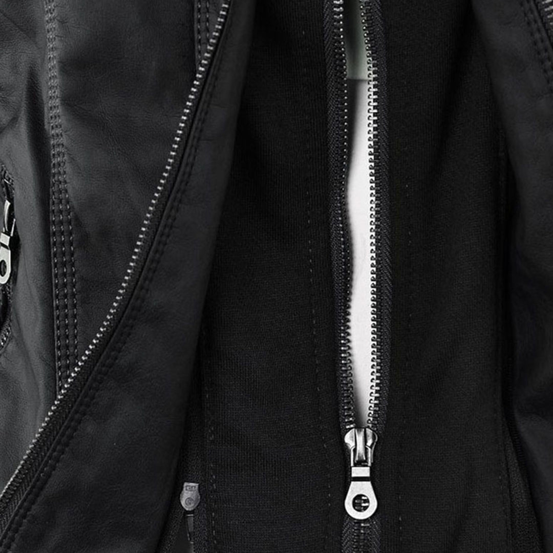 Monika™ | Robuste und elegante Lederjacke 