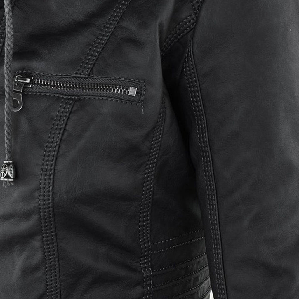 Monika™ | Robuste und elegante Lederjacke 