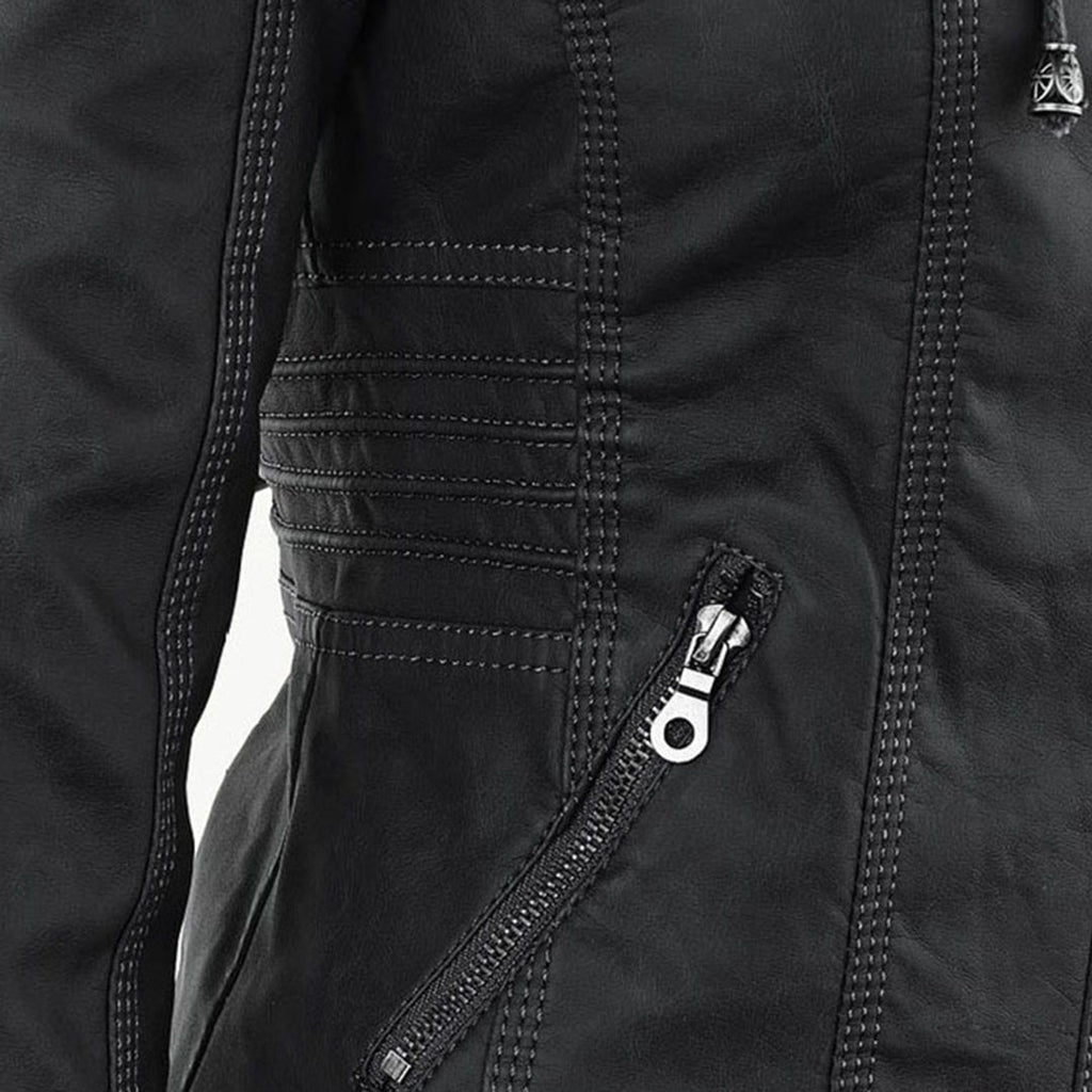 Monika™ | Robuste und elegante Lederjacke 