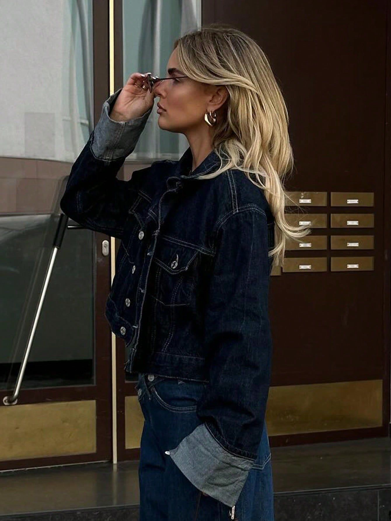 Meadow | Rolled Long Sleeve Coat