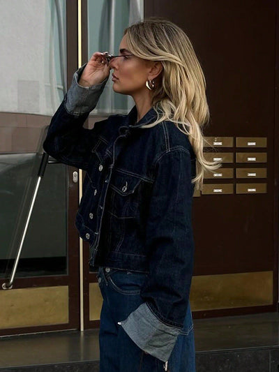 Meadow | Rolled Long Sleeve Coat