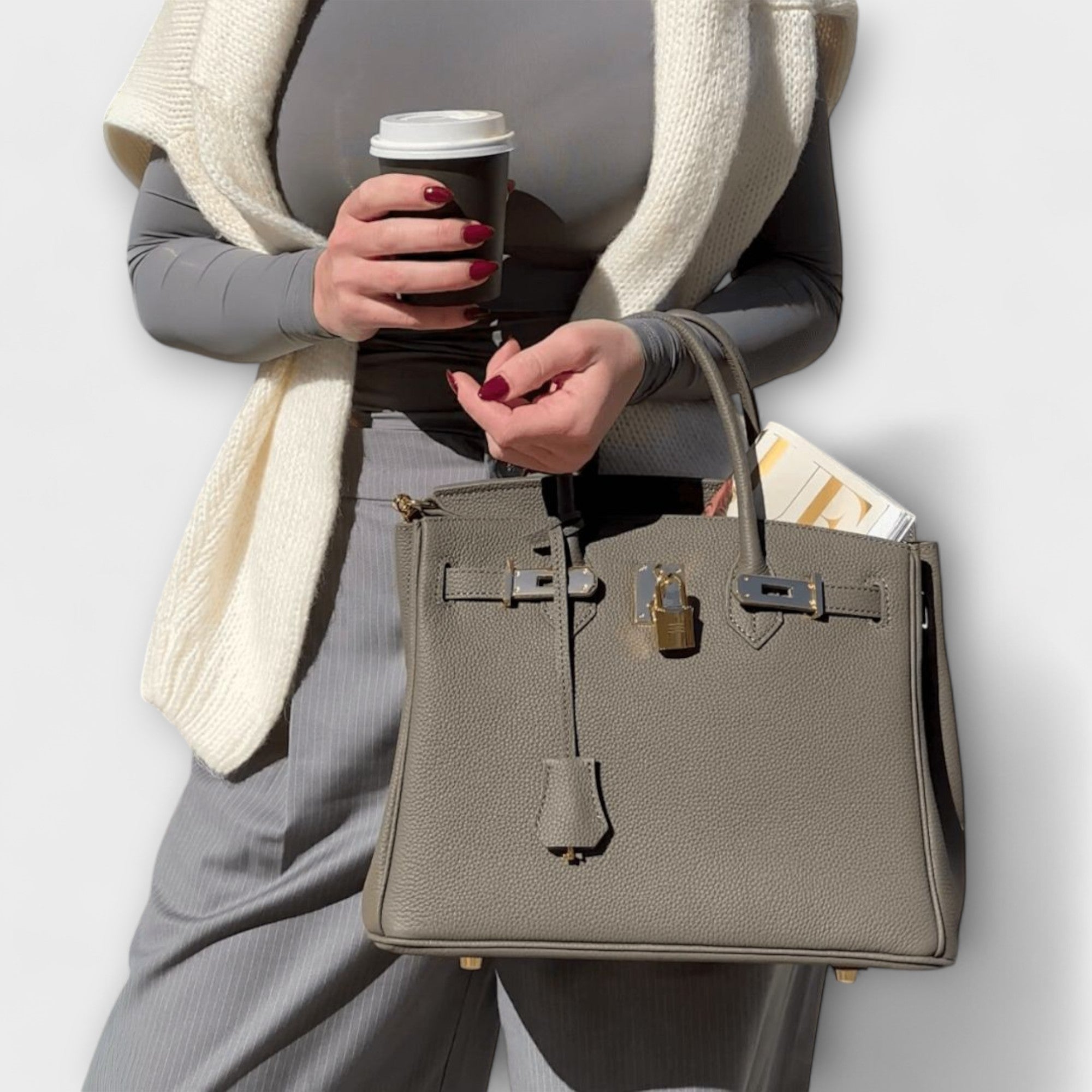 Sac à main de luxe en cuir