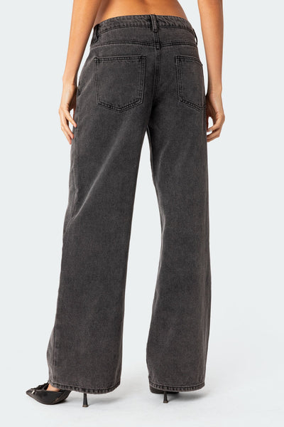 Mia | Low rise dames jeans