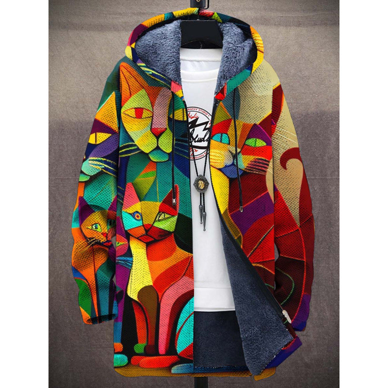 Elandra™ | Luxurious cardigan with artistic inspiration