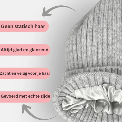 SILQUE™ | DE ZIJDE VOERING MUTS DIE JE HAAR BESCHERMT