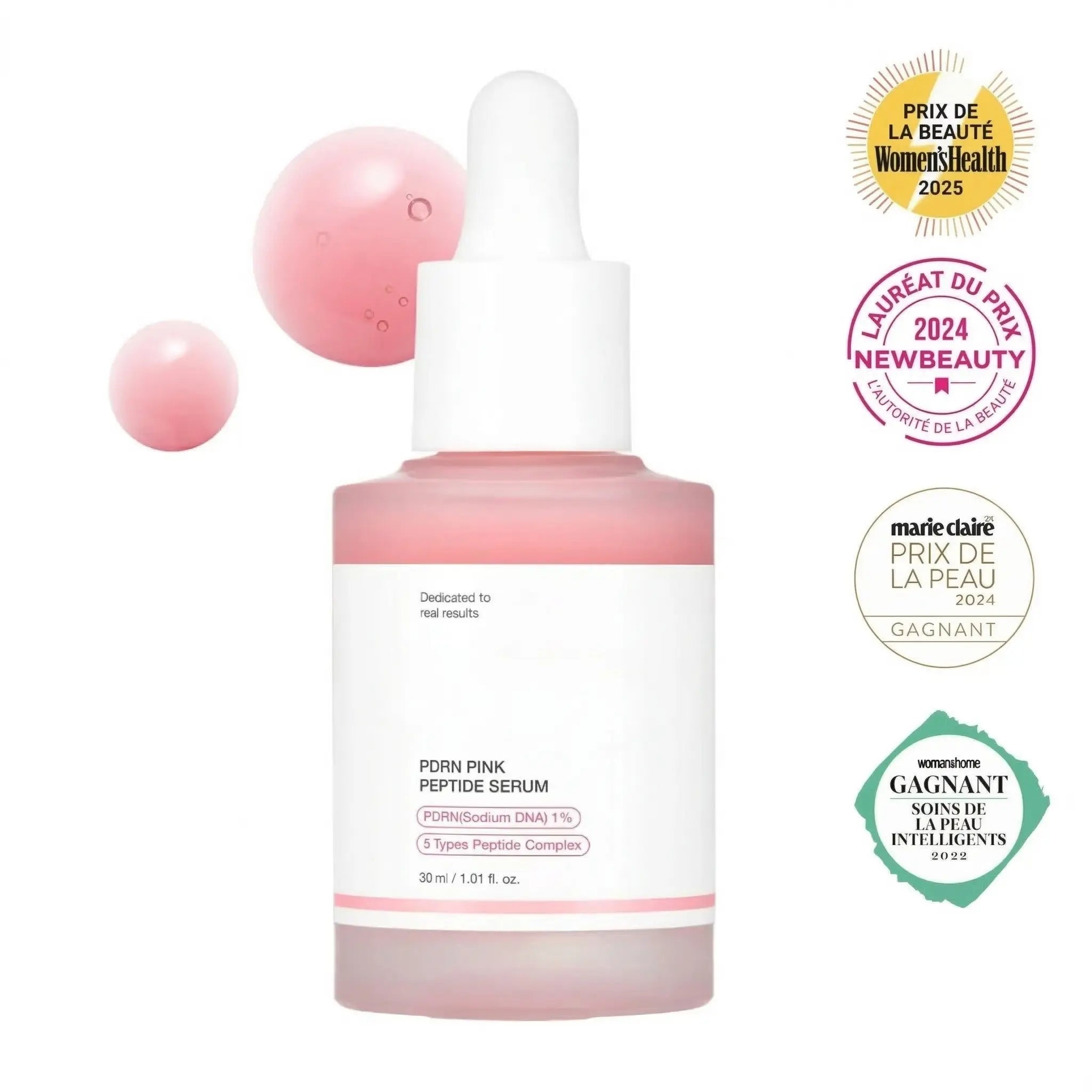 NOXIA Sérum Rose aux Peptides & PDRN
