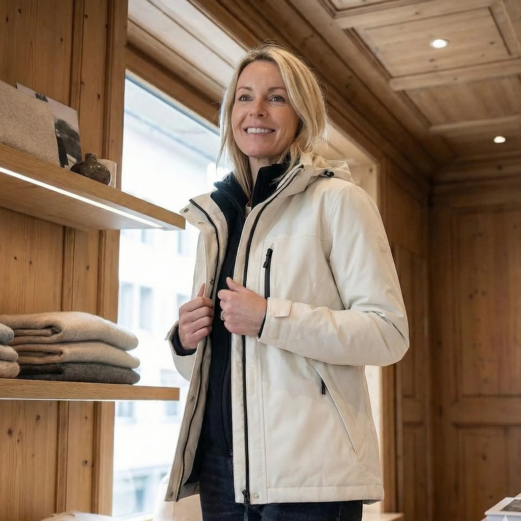 Veste Elara™ 3 en 1 toutes saisons | Imperméable et coupe-vent