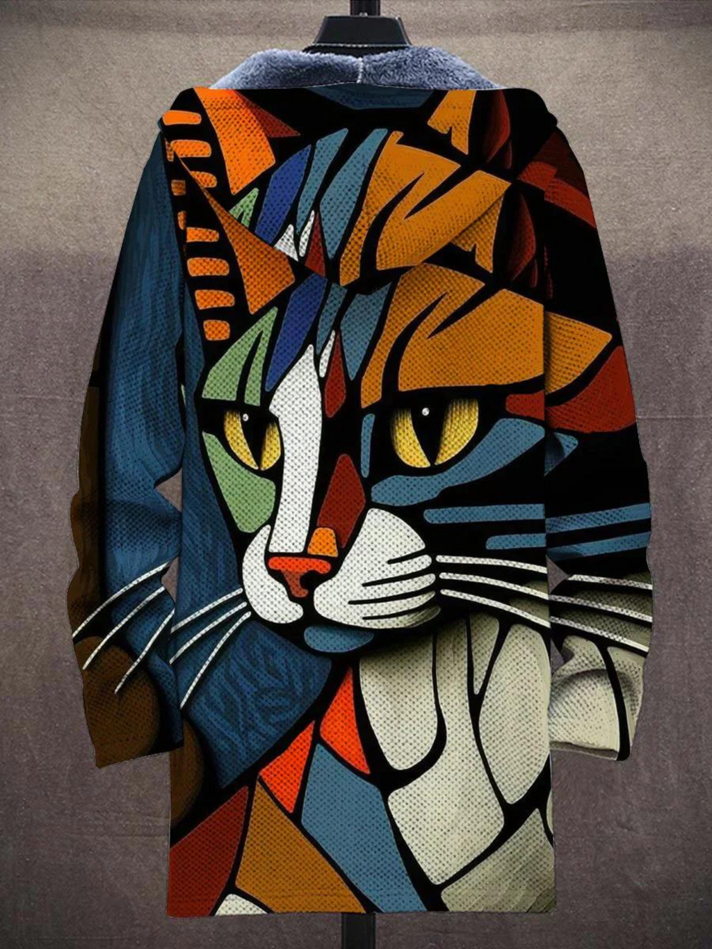 Leslie | Gilet luxueux d'inspiration artistique 