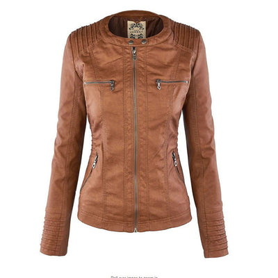 Monika™ | Robuste und elegante Lederjacke 