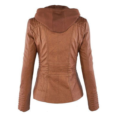 Monika™ | Robuste und elegante Lederjacke 