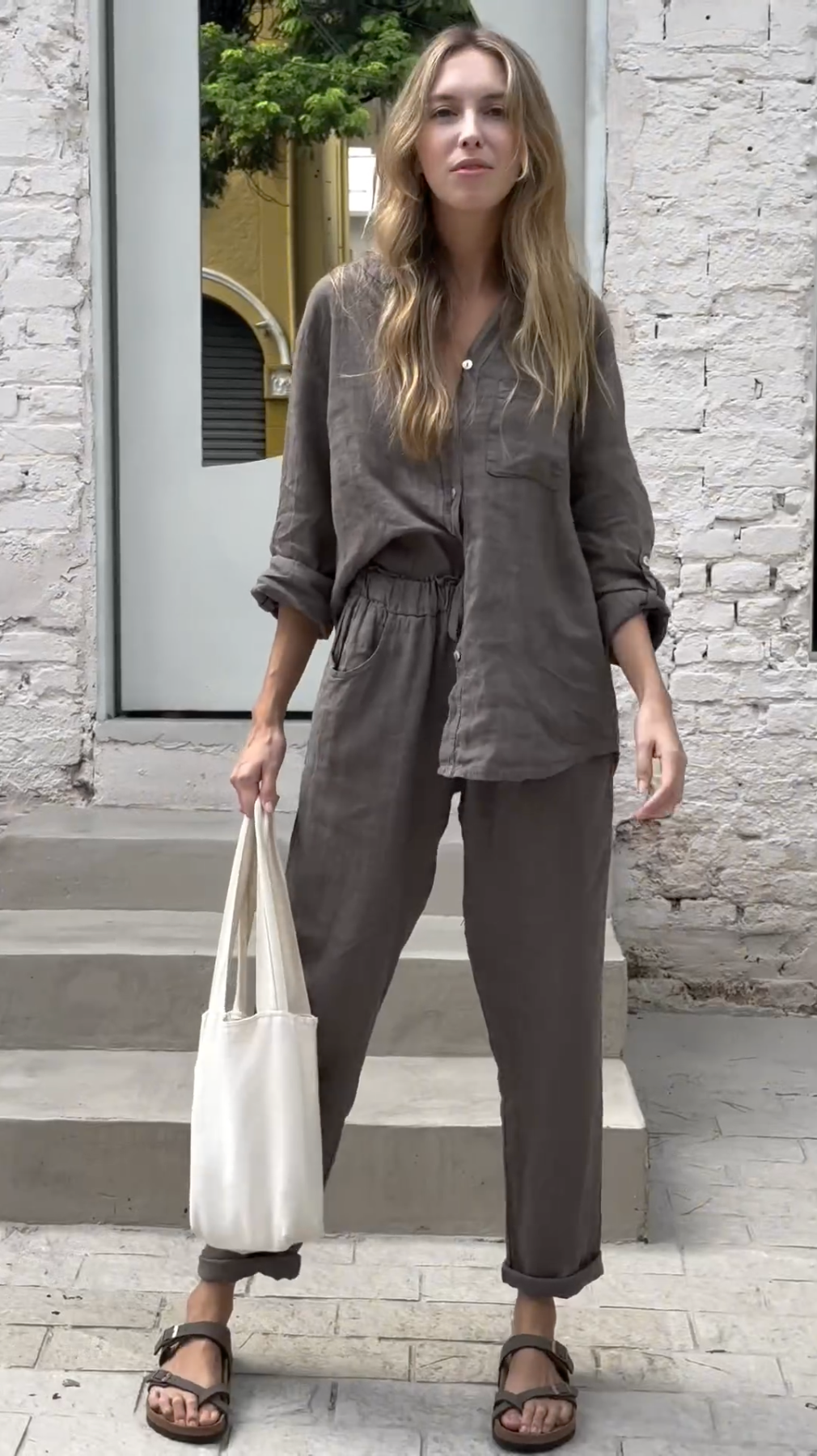 Summer elegance™ – Marjan linen set 