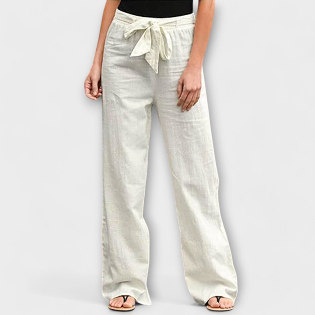 Loreen - Pantalon léger en lin