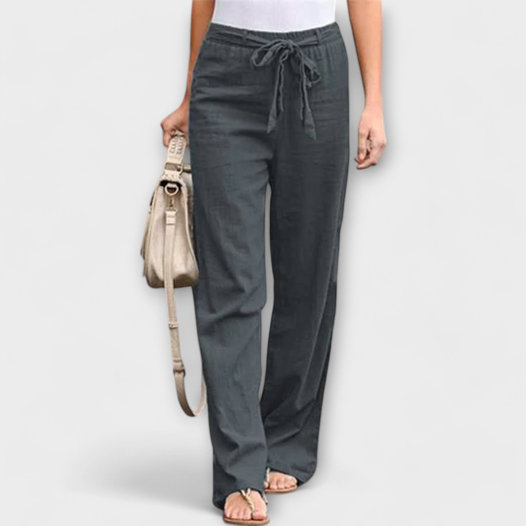 Loreen - Pantalon léger en lin