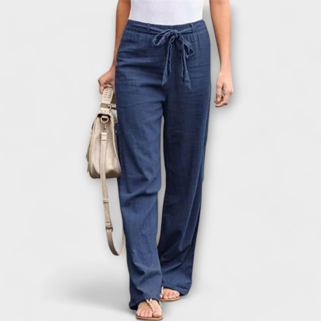 Loreen - Pantalon léger en lin