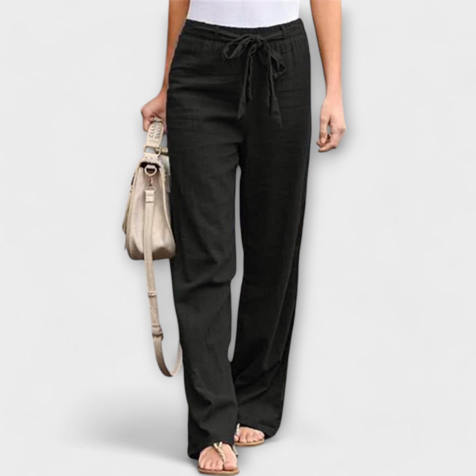 Loreen - Pantalon léger en lin