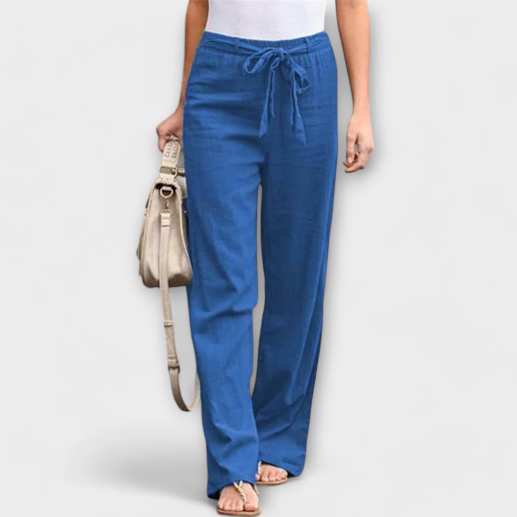 Loreen - Pantalon léger en lin