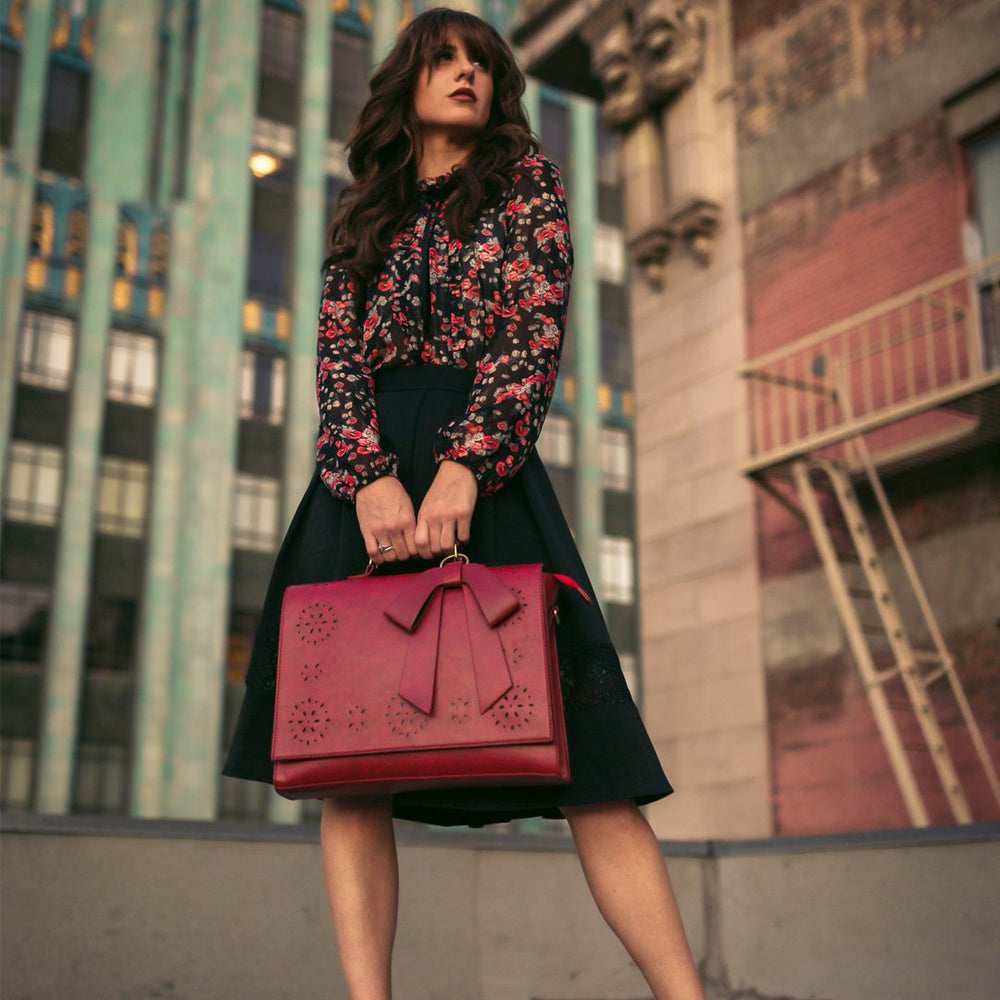 Bernadette - Crossbody Bag with Bows