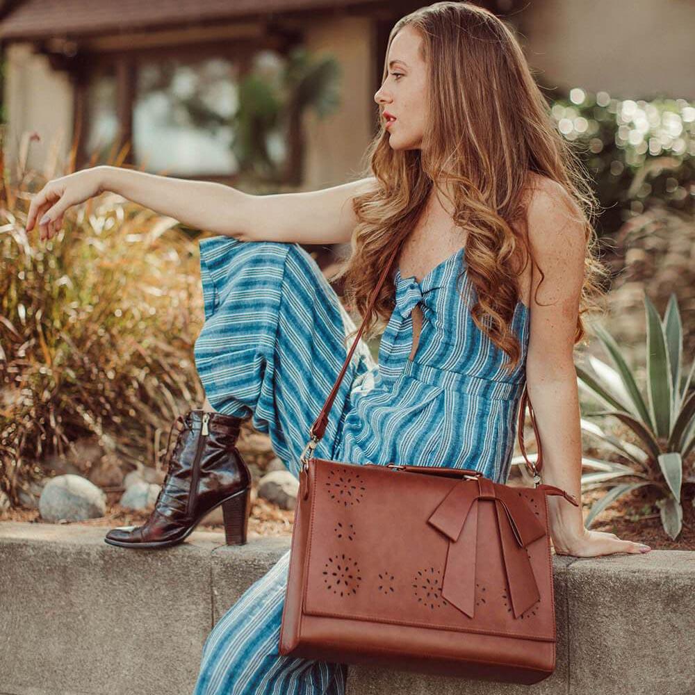 Bernadette - Crossbody Bag with Bows