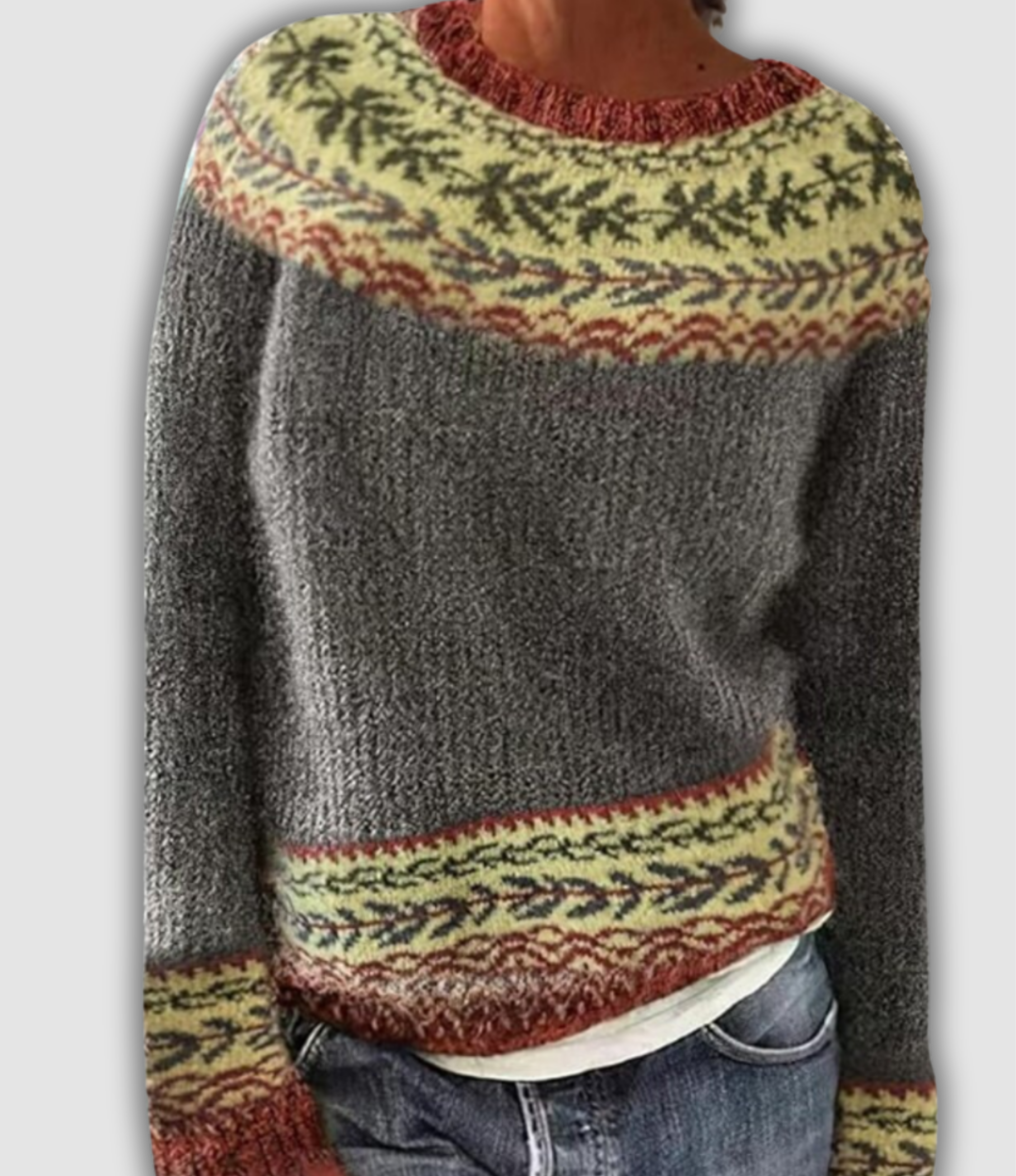 Anouk™ - Pull rétro Gemütlicher