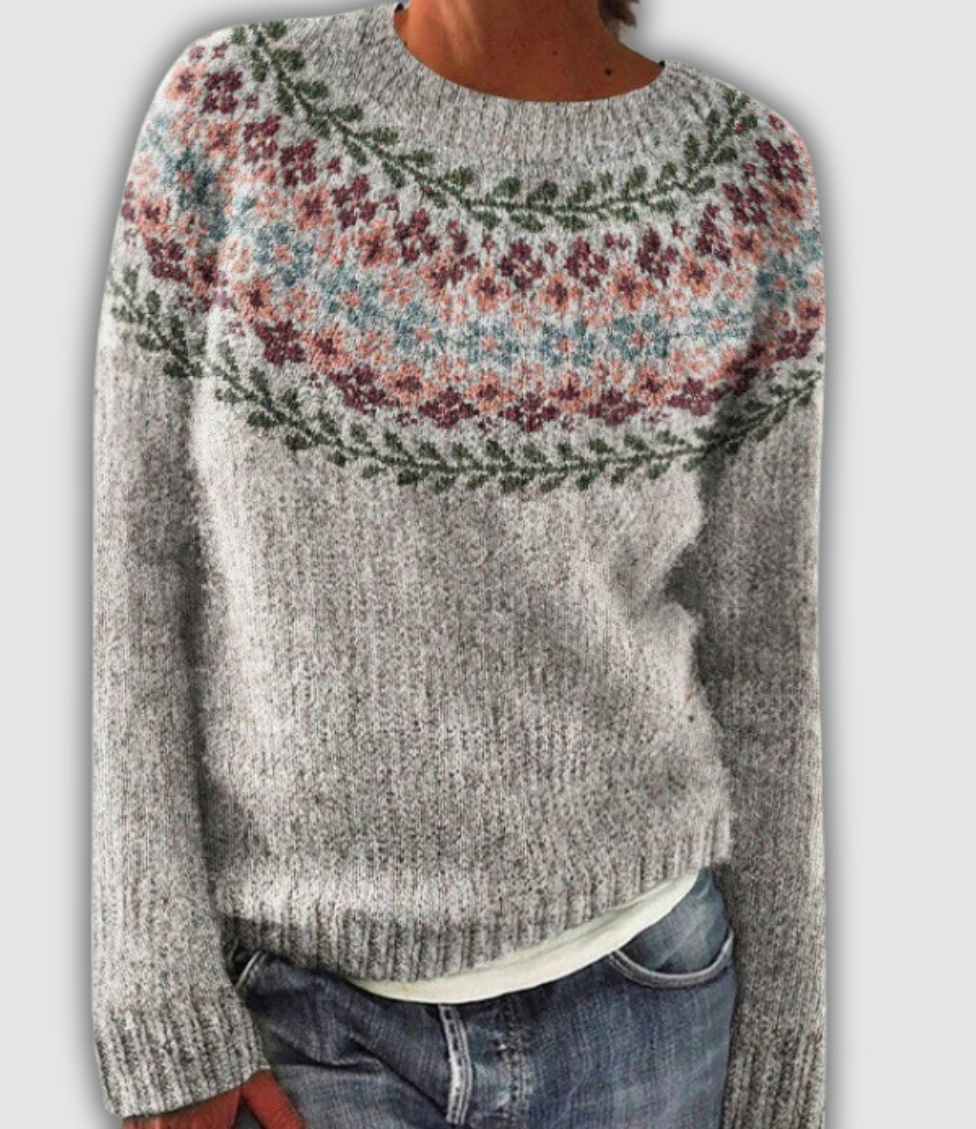 Kaia™ - Gemütlicher Retro Pullover 